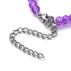 Glass Beaded Necklaces&nbsp;NJEW-JN02697-05