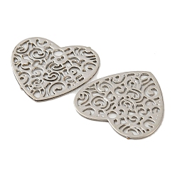 Brass Etched Metal Embellishments Charms&nbsp;KKC-D001-27P