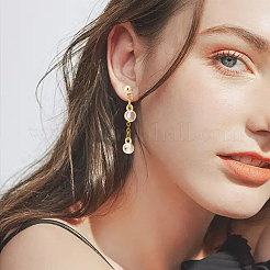 50Pcs Brass Micro Pave Clear Cubic Zirconia Charms&nbsp;ZIRC-SC0001-38