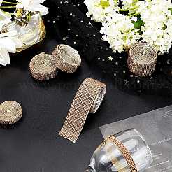 Glitter Glass Hotfix Rhinestone(Resin On The Back)&nbsp;DIY-WH0214-29