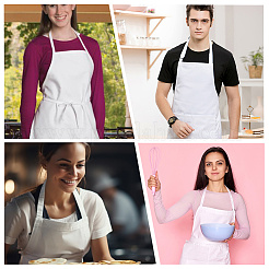 Polyester Sleeveless Apron&nbsp;AJEW-WH20054-028B