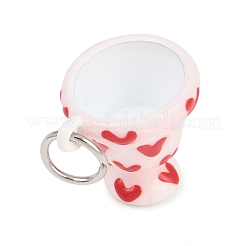 304 Stainless Steel Enamel Pendants&nbsp;STAS-L312-04P-02