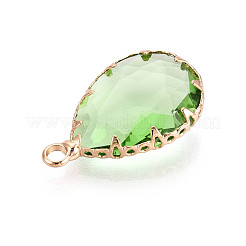 Transparent Glass Pendants&nbsp;KK-N283-02E-G