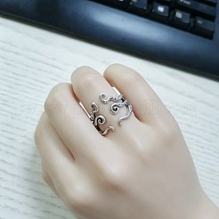 Alloy Cuff Open Rings&nbsp;WG9C10C-01