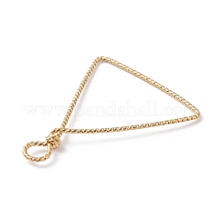 Copper Open Back Bezel Pendants&nbsp;PALLOY-JF01151-04