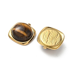 Natural Tiger Eye Pendants&nbsp;STAS-G397-11G-03