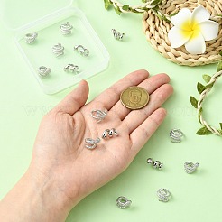 15Pcs 3 Styles Brass Spacer Beads&nbsp;KK-CJ0003-64