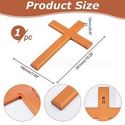 Cross Wood Wall Decorations&nbsp;AJEW-WH0596-673