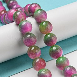 Dyed Natural White Jade Beads Strands&nbsp;G-F764-03C