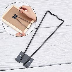 Iron Photo Frame Bracket & Screws Findings&nbsp;IFIN-GF0001-10
