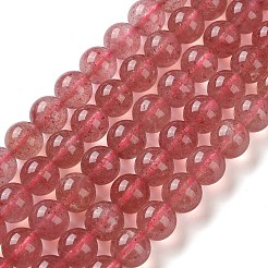 Natural Strawberry Quartz Beads Strands&nbsp;G-C268-B04-02