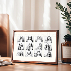Rectangle Picture Photo Frame Mounts with 4 Aperture&nbsp;AJEW-WH0596-772C-02