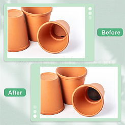 180Pcs 3 Styles Plastic Planter Flower Pot Hole Mesh Pad&nbsp;FIND-GO0002-79