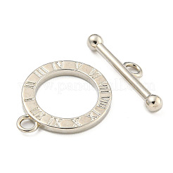 Brass Toggle Clasps&nbsp;KK-A223-20P