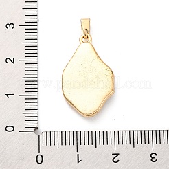 Brass Enamel Pendants&nbsp;KK-S502-06G