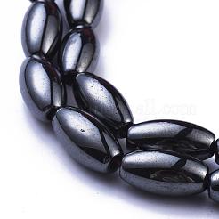 Magnetic Synthetic Hematite Beads Strands&nbsp;IM6x12mm501