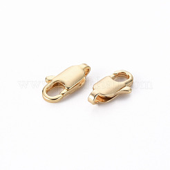 Brass Lobster Claw Clasps&nbsp;KK-Q765-004-NF