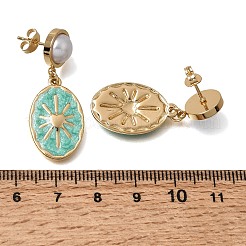 Brass Stud Earrings for Women&nbsp;KK-CBA9D38-04-02