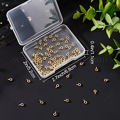 80Pcs Brass Tube Bails&nbsp;KK-BBC0004-26
