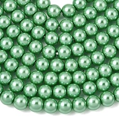 Eco-Friendly Dyed Glass Pearl Round Beads Strands&nbsp;HY-A002-6mm-RB008
