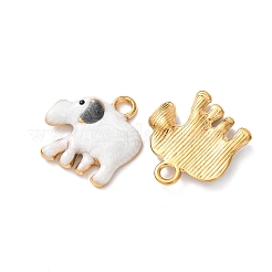 304 Stainless Steel Enamel Pendants&nbsp;STAS-Z193-12G-02A