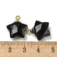Natural Obsidian Pendants&nbsp;G-P540-01G-11