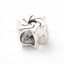 Tibetan Style Alloy European Beads&nbsp;PALLOY-P293-144AS