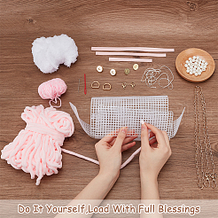 DIY Shoulder Bag Making Kits&nbsp;DIY-WH0504-319B