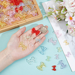 160Pcs 16 Styles Transparent Acrylic Beads&nbsp;TACR-GO0001-04