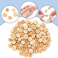 80Pcs 5 Style Rack Plating Alloy Beads&nbsp;FIND-DC0001-47