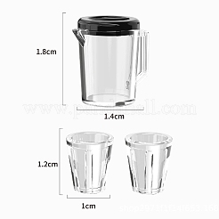 Mini Transparent Kettle Cup Combination&nbsp;PW-WGC49AF-01