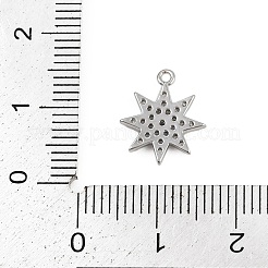 Brass Micro Pave Cubic Zirconia Pendants&nbsp;LS-KK-S339-01P
