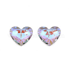 Electroplate Faceted Glass Pendants&nbsp;EGLA-N006-049