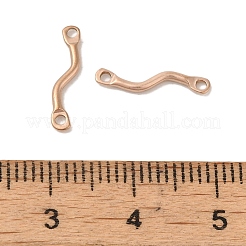 Ion Plating(IP) 304 Stainless Steel Links Connector Charms&nbsp;STAS-Q323-12RG