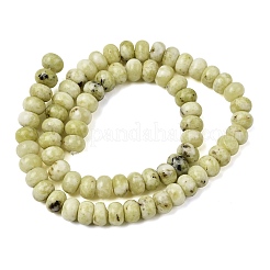Natural Yellow Turquoise(Jasper) Beads Strands&nbsp;G-A280-A02-02