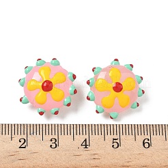Baking Paint Glass Enamel Beads&nbsp;LAMP-S080-03A