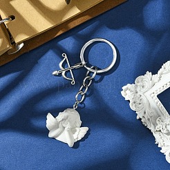Alloy & Resin Keychain&nbsp;KEYC-YW00080