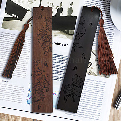 1 set Wood Bookmarks Set&nbsp;AJEW-CP0001-78J