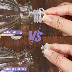 50Pcs 5 Styles Plastic Bottle Stoppers&nbsp;KY-GF0001-42A
