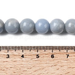 Natural Angelite Beads Strands&nbsp;G-G840-03-10mm