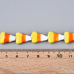 Handmade Lampwork Beads Strands&nbsp;LAMP-N028-10