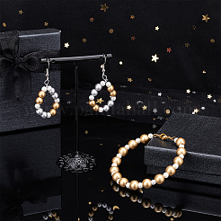 Matte Style Spray Painted Acrylic Beads&nbsp;ACRP-AR0001-04
