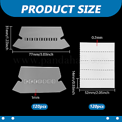 PVC Index Tabs&nbsp;AJEW-WH0609-201