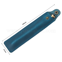 Crazy Horsehide Pen Sleeve Pouch&nbsp;AJEW-WH0314-16A