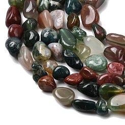 Natural Indian Agate Beads Strands&nbsp;G-P601-A09-02