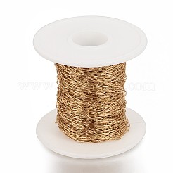 Ion Plating(IP) 304 Stainless Steel Paperclip Chains&nbsp;CHS-F010-01I-G
