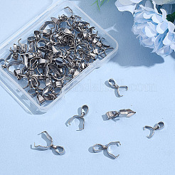 60Pcs 3 Styles Stainless Steel Ice Pick Pinch Bails&nbsp;STAS-ME0002-25