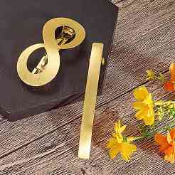 Brass Filigree Hair Barrette&nbsp;PHAR-SZ0001-01MG