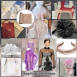 Organza Mesh Fabric&nbsp;DIY-WH0660-11A