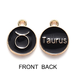 Alloy Enamel Pendants&nbsp;ENAM-SZ0001-27C-C